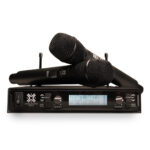 Xtreme Acoustics XAB02B Professional UHF Wireless Handheld Dual Channel Microphone